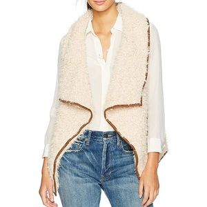 BB DAKOTA Kala faux shearling wubby vest